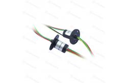 China Electrical Capsule Slip Rings 18 Circuits 2A Engineering Plastic Housing Material supplier