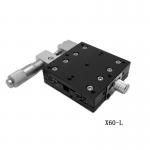 Black Optical Alignment Manual Linear Stage Multifunction