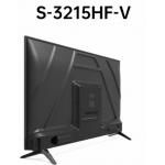Home 32 Inch Smart LED TV Tempered Glass With WiFi And Bluetooth