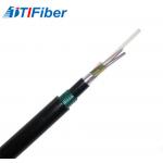 Double PE Jacket Fiber Optic Cable Armoured Direct Buried Outdoor Lead GYFTA53 for sale