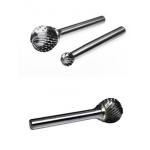 Polished Carbide Ball Burr Bits Wear Resistance For Shipbuilding for sale