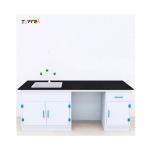 Weather Resistant Polypropylene Laboratory Furniture , H850mm Lab Work Benches for sale