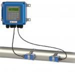 TUF-2000B Wall Mounted Ultrasonic Flowmeter External Clip On Ultrasonic Flow Meter for sale