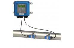 China TUF-2000B Wall Mounted Ultrasonic Flowmeter External Clip On Ultrasonic Flow Meter supplier
