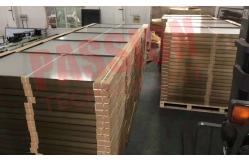 China Durable Flat Plate Solar Collector High Efficiency Selective Blue Coating supplier