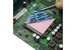 China 2W/MK Thermal Conductive Silicone Pad Notepad CPU GPU Radiator Heat Dissipation supplier