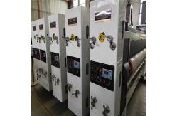 China Automatic Folder Glue Flexo Printer Slotter Die Cutter Machine High Speed supplier