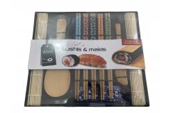 China Bamboo Sushi Rolling Kit Full DIY Japanese Sushi Making Kit supplier