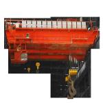 74 Ton Double Girder Cabin Control EOT Casting Crane for sale