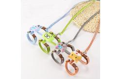 China I-Shaped Cat Walking Rope Anti Break Comfortable Adjustable Pet Traction supplier