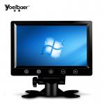 VGA Connector 9 Inch Car LCD Rearview Mirror Monitor 400cd/m2 Brightness 7 Watt for sale