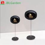 Ethanol Firechimney Bioethanol Hanging Fireplace Indoor Round Standing for sale