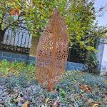 Outdoor Customized Corten Steel Garden Art Oem / Odm Available for sale