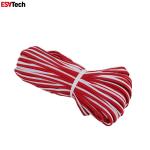 Like Black  Reflective Piping Fabric Tape For Safety Garment Rainbow Retro for sale