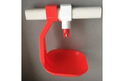 China Orange Poultry Drinking Line Plasson Poultry Nipple Drinkers supplier