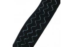 China 10mm-65mm Width Anti Slip Webbing Spandex Silicone Elastic Band supplier