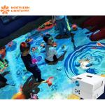 Sand Beach Interactive Floor Projection Sand Pool Game For Indoor Playground for sale
