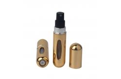China Perfume Atomizer Spray Aluminum Cosmetic Bottles 80*16.5mm Reusable 5ml 8ml supplier
