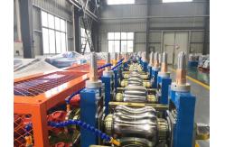 China 220v Oval Ss Tube Mill Pipe Making Machine 15m/Min supplier