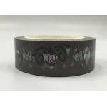 Writable Beautiful Washi Paper Tape , Patterned Paper Masking Tape For Craft Deco