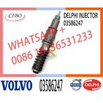 Direct Sale Diesel Fuel Injector 21586294 03586247 3586247 BEBE4C10001 For VOL 9.0 LITRE TRUCK for sale