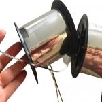Silver and Golden Bobbin Shape Tear Tape Narrow Width Easy Application for sale