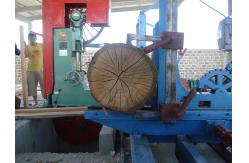 China Wood cutting Vertical Band Saw Machine with Log Carriage & Working Foundation supplier