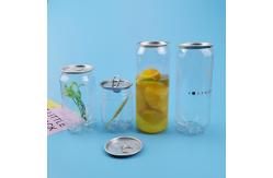 China 250ml 12oz 16oz 160mm Easy Open Plastic Beverage Cans supplier