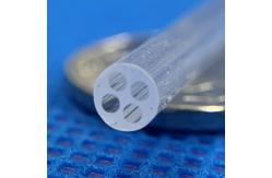 China Customizable High Purity Quartz Glass Porous Quartz Tube Quartz Capillary Circular Tubing supplier