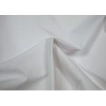 White Colorway Plain Woven Cotton Fabric Semi - Bleached For Clothes for sale