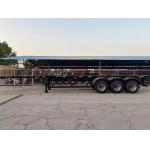 3 Axles Skeleton Container Semi Trailer Cargo Container Transportation Truck Semi Trailer for sale