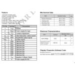 16*1 Character Monochrome SPI Interface Wide Temperature VATN LCD Module