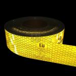 Yellow Color Reflective Conspicuity Tape Self Adhesive ECE 104R 001059 Standard for sale