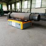Plant Steel Electric Transfer Cart , 10 Tons Heavy Duty Transport Trolley for sale