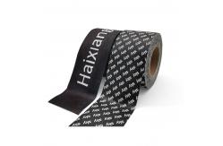 China Custom Printed Single Side Black Kraft Paper Tape For Carton Sealing supplier