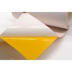 1Mil Anti Static Label Material Matte White Permanent Adhesive Antiflaming Polyimide With Glassine