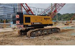China 2021 Sany 60 Ton Crawler Crane 43m Maximum Lifting Height Excellent Condition supplier