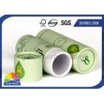 Matte Laminated Cardboard Custom Paper Tubes With 157g White Coated Paper