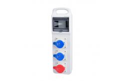 China 230V 32 Amp IP67 Portable Socket Box PC Plastic Box IEC Standard supplier