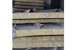 China Composite Panels Rockwool Insulation Board Roof Ceiling 40-120kg/m3 supplier