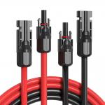 Tinned Copper Connector Solar Power Extension Cable For Enhanced Performance for sale