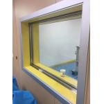 10mm 1000 X 800 Mm Radiation Protection Lead Glass With Aluminium Frame for sale