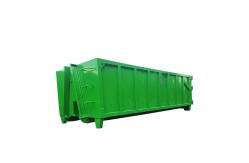China 10 - 40 Yd Capacity Roll Off Dumpster Reinforced Steel Construction Debris Dumpster supplier