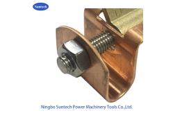 China ISO9001 Ball Blasted Power Trolley Line Copper Shelf Brackets supplier