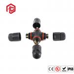 Solderless Screw 3 Pin 4 Pin PA66 Waterproof DC Connectors for sale