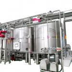 Cleaning Liquids Transfer Milk Tanker RO CIP Cleaning System for sale