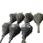 Straight Shank HDD Rock Reamers With Titanium Nitride Coating for sale