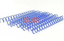 China Customized 6mm-50mm 4:1 Pitch Spiral Plastic Coil For Book Binding supplier