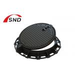 D400 Extra Heavy Duty Hinged Round Access Cover With Round  And Square Frame