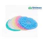 Lightweight 10-20gsm Non Woven Bouffant Cap For Food Processors for sale